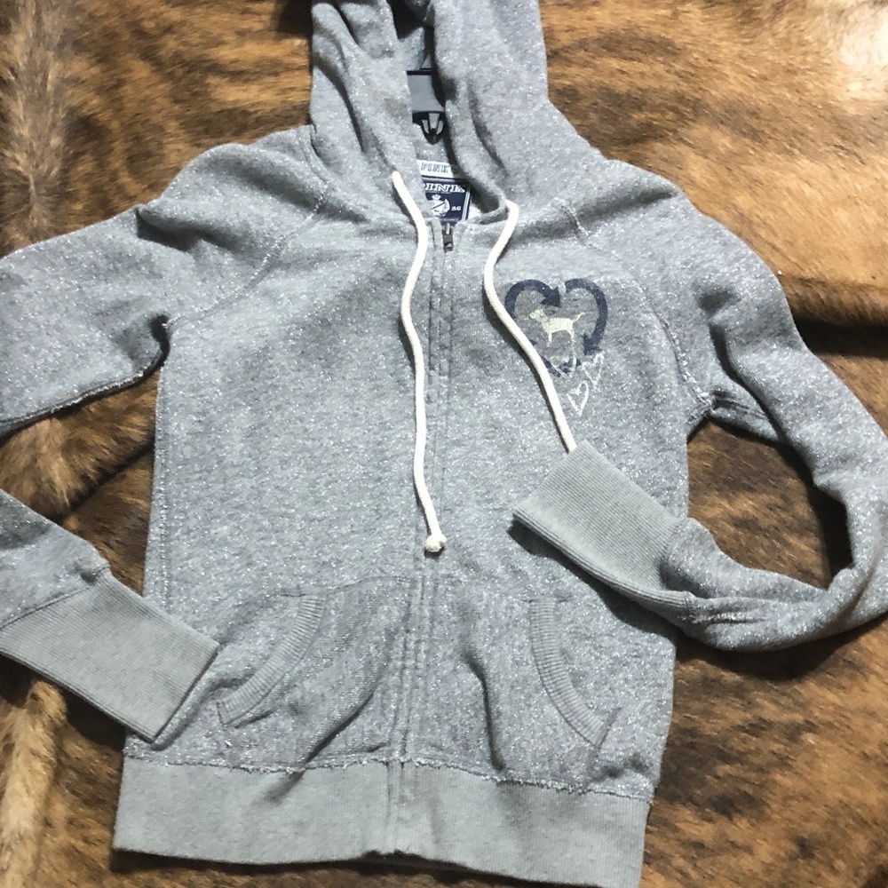 Pink Victoria Secret sparkly jacket in small